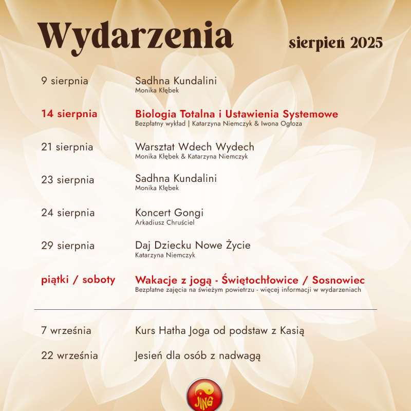 JING wydarzenia sierpien JING wydarzenia sierpien